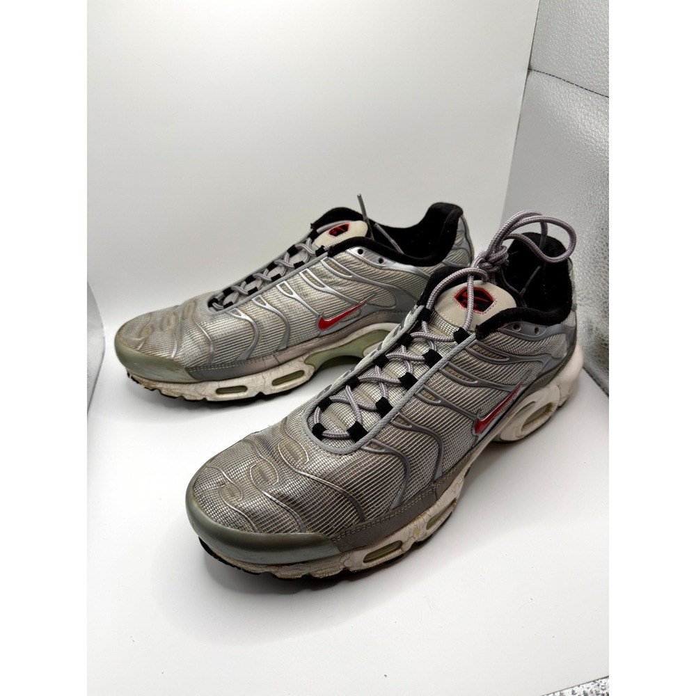 Nike Air Max Plus QS‎ 903827-001 Mens 11.5 Running Shoes Silver Bullet Sneaker